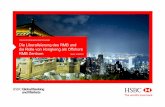 HH RMB 110615 - Hongkong · PDF file3 Das „RMB Trade Settlement Scheme“ erlaubt Chinas Währung (CNY) als Zahlungsmittel im grenzüberschreitenden Handel •Im Rahmen des Programms