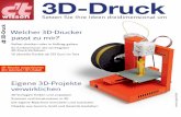 3D-Druck - download.e- · PDF filedie die aufgezählten Dinge näherungsweise ... einer Online-Bestellung wissen und beachten sollte, ... Sofern man nur Kunststoff-Duplikate existierender