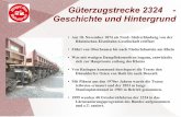 Güterzugstrecke 2324 - Geschichte und  · PDF fileGerresheim, Flingern, Vennhausen und Eller zu einer Aktionsgemeinschaft