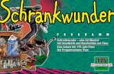 · PDF filePROGRAMM Schrankwunder – eine Art Musical mit Geschichte und Geschichten aus Thun Zum Anlass der 175-Jahr-Feier des Progymnasiums Thun