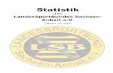 Statistik - LandesSportBund Sachsen-Anhalt e.V. | IVY zur Statistik des LandesSportBundes Sachsen-Anhalt e.V. Die Sportfrderung in Sachsen-Anhalt wird 2015 zum dritten Mal auf der
