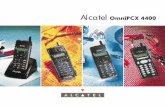 Alcatel OmniPCX 4400 - stadler-fmt.de Benutzerhandbuch DECT 4074 GB/GB Ex, GH/GI, GC Alcatel OmniPCX 4400 Sie besitzen jetzt ein Handset DECT 4074 GB/GB Ex, GH/GI, GC. Es gibt Ihnen