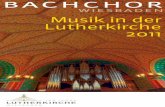 Musik in der Lutherkirche · PDF filebezeichnet. Die 400 Jahre alte Komposition, entstanden in Norditalien nur wenige Jahre nach dem Aufkommen der Oper, fasst in einer genialen Gesamtschau