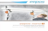Leichtlauf und Ergonomie am Arbeitsplatz. eepos nanoeenet.eepos.services/assets/downloads/download/eepos-nano-katalog... · eepos GmbH | Tel.: +49 2261 54637 - 0 | info@eepos.de |