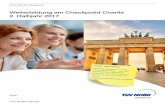 Weiterbildung am Checkpoint Charlie 2. Halbjahr 2017 · PDF fileWeiterbildung am Checkpoint Charlie 2. Halbjahr 2017 TÜV NORD Akademie Unser Newsletter e ... Die neue ISO 9001:2015