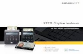 RFID Chipkartenleser - REINER SCT · PDF fileWas ist RFID? Die Radio-Frequency Identification (RFID) Technologie erlaubt eine kontaktlose Kommunikation zwischen einer Chipkarte und