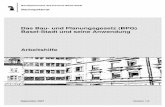 Das Bau- und Planungsgesetz (BPG) Basel-Stadt und seine ... · PDF fileArbeitshilfe zum Bau- und Planungsgesetz BPG, September 2007 Vers. 1.0 5 VORWORT Vor Ihnen liegen die Skizzen