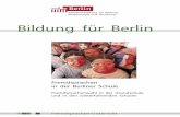 Bildung für Berlin - Brandenburg: Bildungsserver · PDF fileErfahrung: Deutsch allein reicht kaum aus, um sich in der Wirklichkeit des Le-bens zurechtzufinden. Wir alle stehen unter