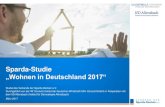Sparda-Studie - Wohnen in Deutschland · PDF fileSparda-Studie „Wohnen in Deutschland 2017“ Studie des Verbands der Sparda-Banken e.V. Durchgeführt von der IW Consult (Institut