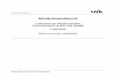 Modulhandbuch - Universität Augsburg · PDF fileGrammaire communicative 2 2 2 3 3 3 9 Übung, Sprachkurs mündl. Prüfung, Klausur . II Sprach- ... étudiants de langue à la Sorbonne