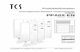 Vorkonfigurierte Standard-Türsprechanlage PPA0X-EN · PDF file3 1/2005 Sicherheitshinweise ! Montage, Installation und Inbetriebnahme dürfen nur durch Elektrofachpersonal vor-genommen