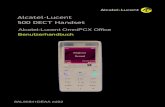 Alcatel-Lucent 500 DECT Handset - tdk-gmbh.detdk-gmbh.de/ftp/Alcatel/Bedienungsanleitungen/OmniPCX-Office/... · PDF fileOther Alcatel-Lucent 500 DECT Handset Alcatel-Lucent OmniPCX