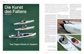 Vorstellung Die Kunst Stabilitätauswirkt ... · PDF filebooten, so genannte Origami-Boote, vorgestellt. My Canoe aus Korea (Vertrieb über Gatz) zeigte einen Zweier-Canadier, Oru