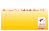 Die neue DHL Paket Multibox 2 - inspirato.de Paket Multibox.pdf · 2 DHL Paket Multibox | Bonn | September 2014 Wir möchten einen zuverlässigen, müllsparenden Standard für den