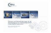 Hamburg, den 19. April 2013 Marius Lakomiec, MTU Aero · PDF fileChancen und Herausforderungen für die Serienfertigung von Triebwerksbauteilen mittels Metall-Lasersintern Marius Lakomiec,