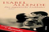 Isabel Allende - Suhrkamp  · PDF fileIsabel Allende Der japanische Liebhaber Roman Aus dem Spanischen von Svenja Becker Suhrkamp Verlag