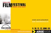 studio west präsentiert: · PDF file09.06. 19:00 20:30 ERöFFNUNGSFILM Pretty Dyana (Regie: Boris Mitić, SRB 2003, 45 min.) Roma-Kriegsflüchtlinge aus dem Kosovo verdienen sich