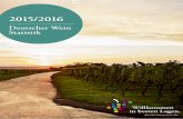 Deutsche Weinstatistik 2015/2016 - Deutsches · PDF fileVorwort 3 Deutscher Wein Statistik 2015 / 2016 The wine Market in 2014 The total volume of vintage 2014 came to 9.2 million
