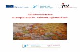 Infobroschüre Europäischer Freiwilligendienstawo-reisen.de/main_site/files/EFD_Info.pdf · Der Europäische Freiwilligendienst 4 Und was bringt mir das? Du lernst und verbesserst