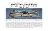 Neoplan Cityliner Revell 24 - helmut-meiringer.dehelmut-meiringer.de/Modellbau/media/Kit-Review/PDF/Neoplan... · Mega-Hit von Revell !!! Neoplan VIP-Class Cityliner N 1216 HD in