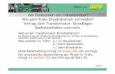 Wie funktioniert ein Transformator? Wie geht Trafo ... · PDF fileWie funktioniert ein Transformator? Wie geht Trafo-Einschaltstrom vermeiden? Vortrag über Transformator- Grundlagen