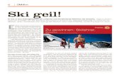 Ski geil! - von Marcel Huwyler · PDF fileSkilehrer Migros-Magazin 3, 14. Januar 2008 Ski geil! Er war in den Siebzigerjahren der schönste und berühmteste Skilehrer der Schweiz.