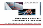 MONTAGE- ANLEITUNG - beton-  · PDF filefür Doppel- und Thermowände inkl. Verlegeanleitung für Elementdecken MONTAGE-ANLEITUNG