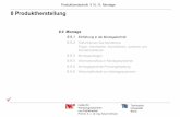 8.9 Montage - iwf.tu- · PDF fileProduktionstechnik II VL 11: Montage Institut für Werkzeugmaschinen und Fabrikbetrieb Prof. Dr. h. c . Dr.-Ing. Eckart Uhlmann Technische Universität