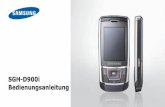 SGH-D900i Bedienungsanleitung - Handy Deutschland · PDF file1 Sonderbestimmungen beachten Beachten Sie in bestimmten Bereichen geltende Sonderbestimmungen und schalten Sie Ihr Telefon