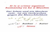 It is a crime against humanity to be a Muslim · PDF file · 2012-02-126 moslemischen Fachleute wissen.Der Koran würde seine Gültigkeit verlieren,wenn man ihn ändern oder abändern