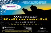 Wormser Kulturnacht - Stadt Worms · PDF fileInstrumenten wie Cajon, Gitarre und Tiple, zelebriert die verschiedenen Musikrichtungen aus Latein­ und ... „Son Cubano“ aus der Karibik,