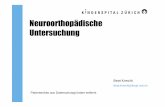 GNP Neuroorthopädie Knecht [Kompatibilitätsmodus] · PDF fileMuskelkraft 0 Zero Keine Muskelkontraktion spürbar 1 Trace Kontraktion ist spürbar, ohne Bewegung 2 - Bewegt durch