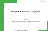 Management vernetzter IT- · PDF fileManagement vernetzter IT-Systeme ... Mgmt. vernetzter IT-Systeme Kap. 11 Stand-alone Management Systems ... piloting subsystems ...
