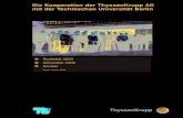 Kooperation ThyssenKrupp AG / Technische Universität …karriere.thyssenkrupp-materials-services.com/uploads/tx_tkmedia/... · ThyssenKrupp Nirosta GmbH, Krefeld – Elektroofen,