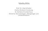 Vaskulitis - uk-essen.de · PDF fileVaskulitis – Klassifikation nach klinisch pathologischen Kriterien • Größe der Gefäße • Art und Zusammensetzung des Entzündungsinfiltrates