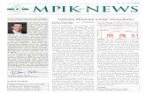 Nr. 12 – Juni 2015 MPIK-News - mpi-hd.mpg.de · PDF fileEinweihung der Kita auf dem Instituts - gelände feiern. Dass es diese nun gibt, bedeutet eine enorme Steigerung der ... Magische