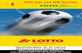 TOTO Voll- und VEW-Systeme - lotto-rlp.de · PDF file2 inhalt tOtO-System allgemein 3 Vollsystem 6 VEW-System 14 VEW-Schablone 47 Suchtprävention Glücksspiele können süchtig machen!