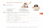 Italienisch | Chiaro! A1, Sprachtrainer mit CD | ISBN 978 ... · PDF file7 Studio l’italiano! 1 Ordnen Sie zu. 1 Ho una domanda. a Ist das klar? 2 È chiaro? b Ich weiß es nicht.