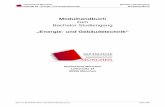 Modulhandbuch zum Bachelor Studiengang „Energie und ... · PDF file8 203 Gebäudeklimatik und Bauphysik GK/BPh 4/4 SU/Ü Kl Ziegler 90 m.U. 9 106 4 ... Ref Referat Ü Übung
