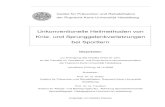 Unkonventionelle Heilmethoden von Knie- und ...archiv.ub.uni-heidelberg.de/volltextserver/9094/1/Dissertation... · Institut für Prävention und Rehabilitation der Ruprecht-Karls-Universität