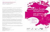 „Turandot trifft Belafonte“ – wenn Sie es wünschen ...web.ard.de/.../radiofestival_2012/download/radiofestival_programm.pdf · Pitter Panther Patter Der afroamerikanische Kontrabassist