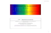 Einführung in die Spektrometrieneutron/download/lehre/natgru/old... · Absorptionsspektren Graphik:  h Js h c E h ... Metallkomplexe: Zentralatom = Metallion, Liganden, …