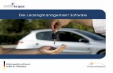 Die Leasingmanagement Software -   · PDF fileCustomer Relationship Management ... Erleben Sie die Vorteile unseres ERP-Portfolios, ... • Leasing und Vermietung von Objekten