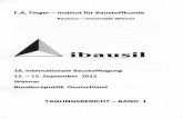 F.A. Finger-Institut für  · PDF fileselbstverdichtender Beton ... blended cement systerns ... Special alkali-activated cements with a low pH value for concretes
