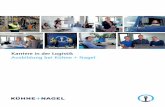Karriere in der Logistik Ausbildung bei Kühne + Nagel · PDF fileIm Team. Hand in Hand ... Wechsel zwischen Unternehmen und Berufsschule Beginn: ... Wir erwarten eine hohe Lern- und
