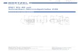 PM1 85-40 mit Schnecken-Stirnradgetriebe  · PDF file60.5 37 38 267.5 '76 38 BPg7 34 144 75 35 28 A5x5x20 DIN 6885 DIN 332-0 M5 GmbH Antriebs- und Elektrotechnik