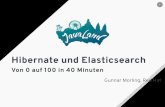 Hibernate und Elasticsearch - DOAG Deutsche ORACLE ... · PDF fileGunnar Morling Opensource-Softwareentwickler bei Red Hat Div. Hibernate-Projekte Spec Lead für Bean Validation 2.0