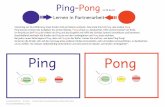 Lernen in Partnerarbeit - · PDF filePing Pong Lernen in Partnerarbeit Ping-Pong im ZR bis 10 Vorschlag zur Durchführung: Zwei Kinder sind ein festes Lernteam. Das erste Kind ist