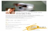 · PDF fileAikido-Seminar am 13./14.01.2018 Jorma Lyly, 6. Dan Jorma unterrichtet als professioneller Aikidolehrer im “Vanadis” Dojo in Stockholm. Sein Aikido ist
