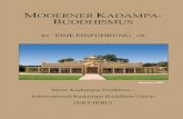 EINE EINFÜHRUNG - kadampa.orgkadampa.org/files/Modern_Kadampa_Buddhism_de.pdf · Dharma-Zentren sein, die ein gemeinsamer spiritueller Weg vereint. Während seines Lebens zeigte